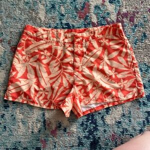 Raya sun vintage Floral Coral Women's Shorts